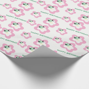 Presente Papel de envolvimento lustroso, 30" x 6'