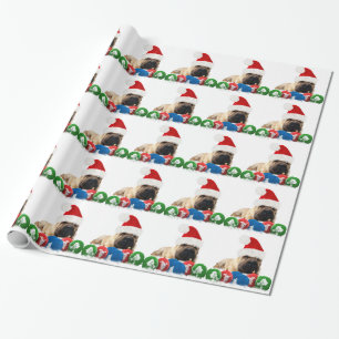 Presente Papel de envolvimento lustroso de Shar Pei, 30" x