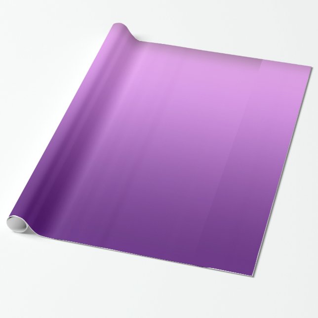 Presente Papel de envolvimento lustroso roxo, 30 em x 6 ft (Desenrolado)
