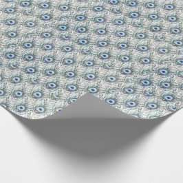 Presente Papel de envolvimento luxuoso do design da pena do