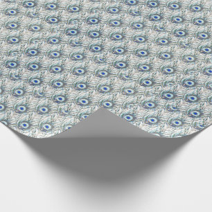 Presente Papel de envolvimento luxuoso do design da pena do