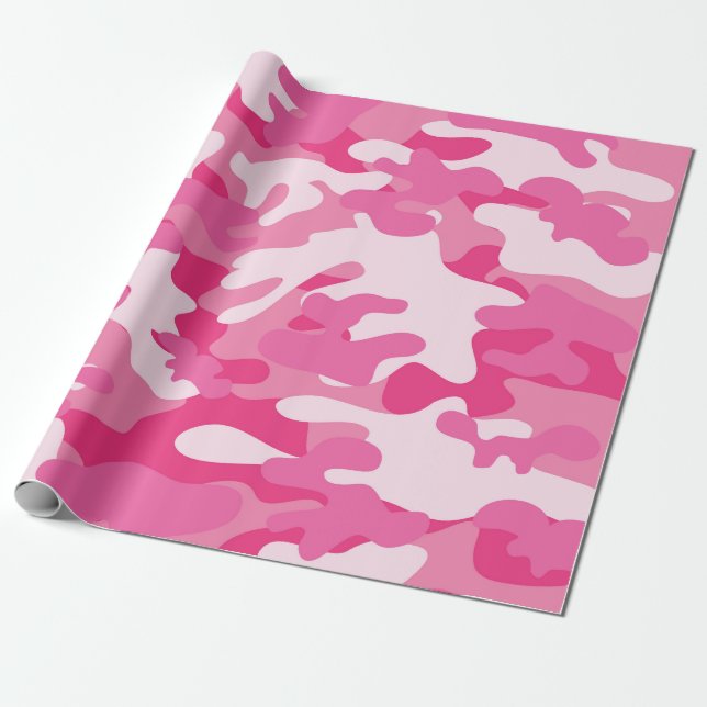 Presente Papel de envolvimento Matte da camuflagem (Desenrolado)