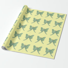 Presente Papel de envolvimento Matte da traça de Luna, 30"
