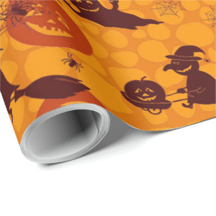 Presente Papel de envolvimento Matte do divertimento do Dia