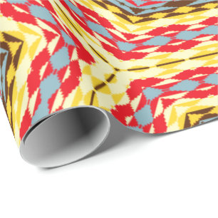 Presente Papel de envolvimento moderno do nativo americano