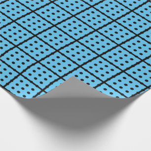 Presente Papel de envolvimento original dos azuis bebés