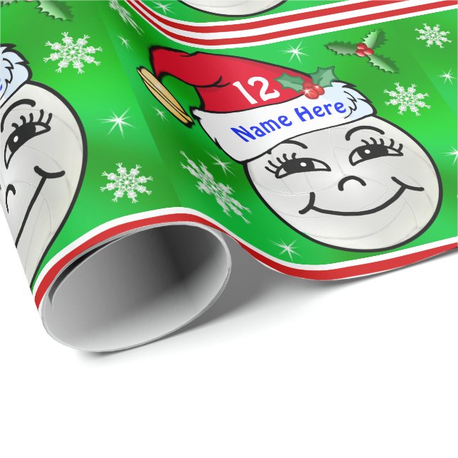 Presente Papel de envolvimento personalizado do Natal do (Ponta do rolo)
