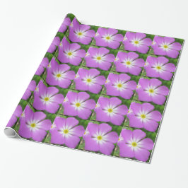 Presente Papel de envolvimento roxo do petúnia da flor