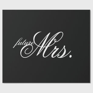 Presente Papel de envolvimento - Sra. futura