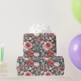 Presente Papel de estufador de flores silvestres Trendy Ros