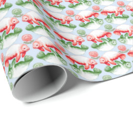 Presente Papel de Feriado do Peixe-Boi