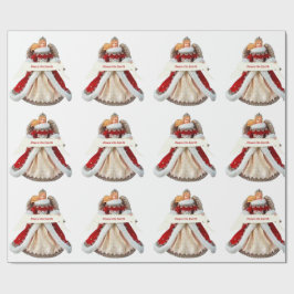 Presente Papel de Invasão do Anjo da Paz na Terra