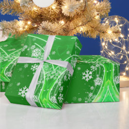 Presente PAPEL DE LAVAGEM DE Flocos de neve artísticos mode