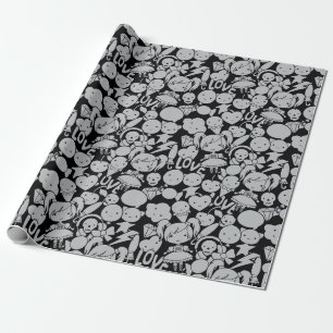 Presente Papel De Lavagem De Palhaço Gótico E Cujo Cimento