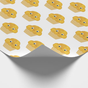 Presente Papel De Maçã De Cartoon Em Papel De Embalagem Bra