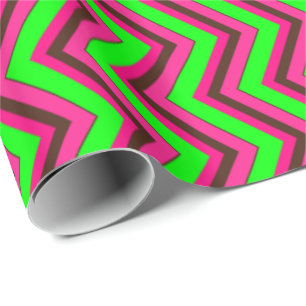 Presente PAPEL DE MASSA DE 16 GIFT-16-CHEVRON-Coll-Coll-Cor