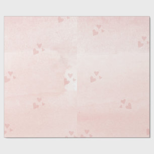 Presente Papel de mola cor-de-rosa pasta mole