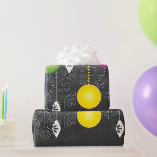 Presente Papel de mola de Natal no quadro de feriados feliz