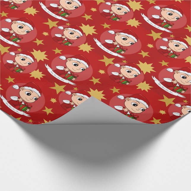 Presente Papel de mola para bebê de Natal bonito (Ponta)