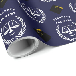 Presente Papel de mola para doações de graduação na Faculda