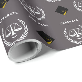 Presente Papel de mola para doações de graduação na Faculda