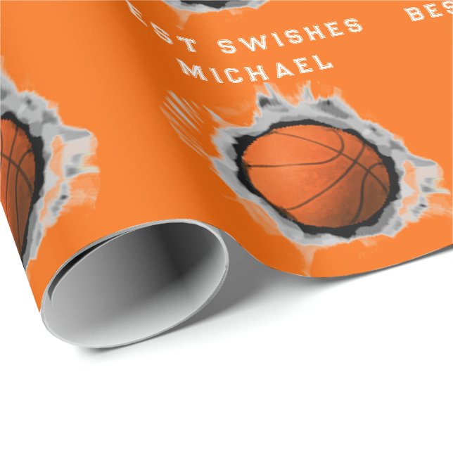 Presente Papel de mola para presentes no jogador de basquet (Ponta do rolo)
