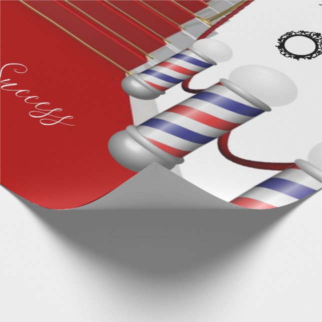 Presente Papel de moldagem bem-sucedida em barbearia (Ponta)