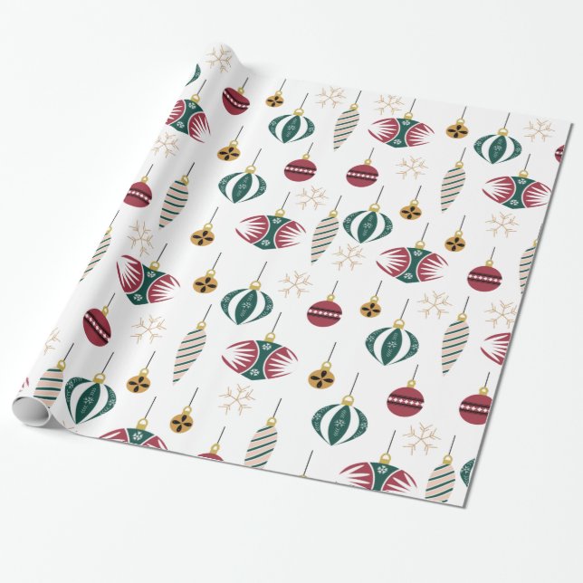 Presente Papel de moldagem brilhante brilhante para decoraç (Desenrolado)