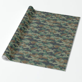 Presente Papel de Moldagem Camo