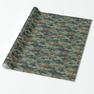 Presente Papel de Moldagem Camo