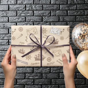 Presente Papel de moldagem de aniversário da Expedição do E