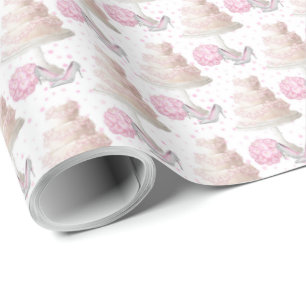 Presente Papel De Moldagem De Bolo De Casamento