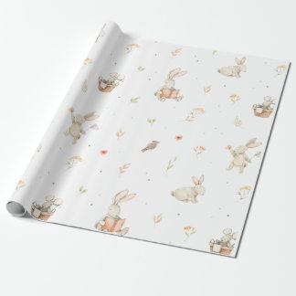 Presente Papel de moldagem de Bunny Baby