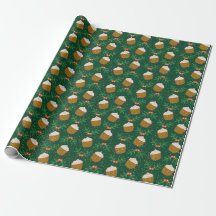 Papel de moldagem de café de Natal