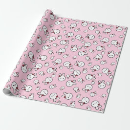 Presente Papel de moldagem de coelhinho Kawaii