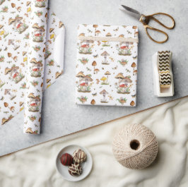 Presente Papel de moldagem de cogumelo com aquarela | Whims