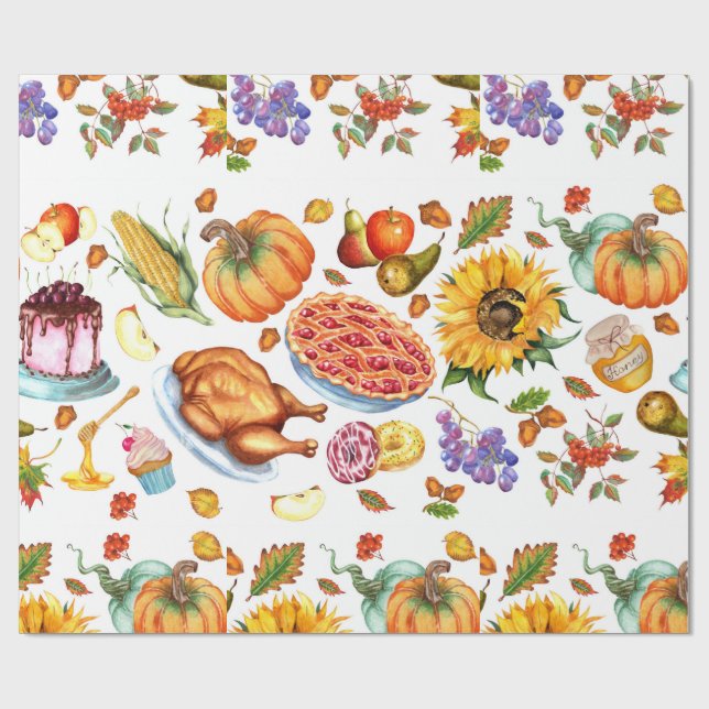 Presente Papel de moldagem de Comida de feriado (Aberto)