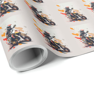 Presente Papel de moldagem de desenho divertida