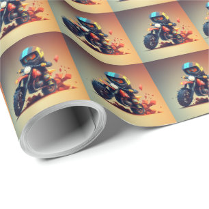 Presente Papel de moldagem de desenho divertida