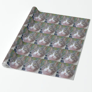 Presente Papel De Moldagem De Gato De Bebê