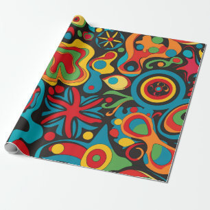 Presente Papel de moldagem de Hippie