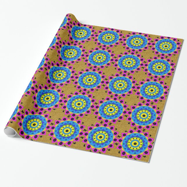 Presente Papel de moldagem de Mandala (Desenrolado)