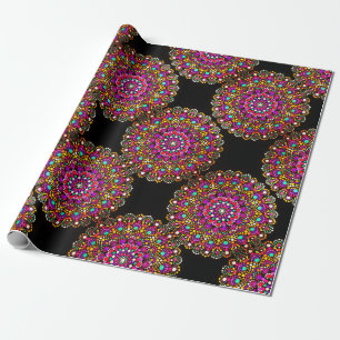 Presente Papel de Moldagem de Mandala