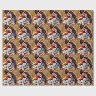 Presente Papel de moldagem de Matriz Premium - Digital 3D C