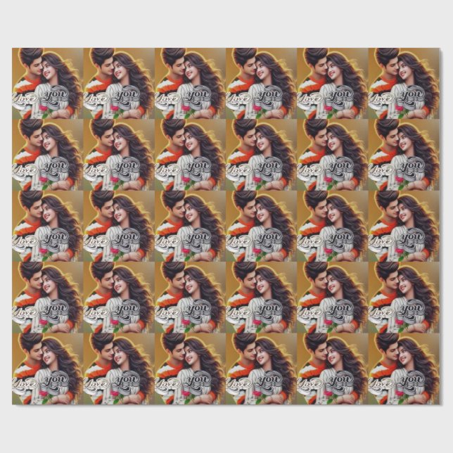 Presente Papel de moldagem de Matriz Premium - Digital 3D C (Aberto)