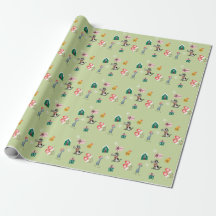 Papel de moldagem de Natal