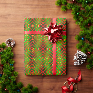 Presente Papel de moldagem de Natal