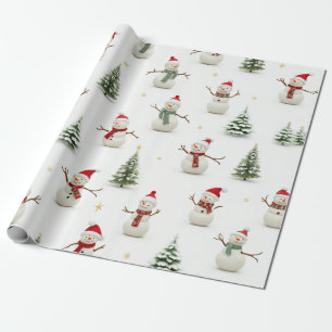 Presente Papel de moldagem de Natal