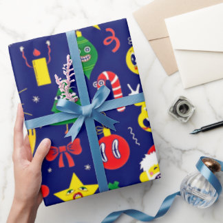 Presente Papel de moldagem de Natal