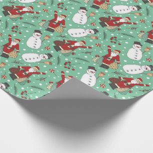 Presente Papel de moldagem de Natal